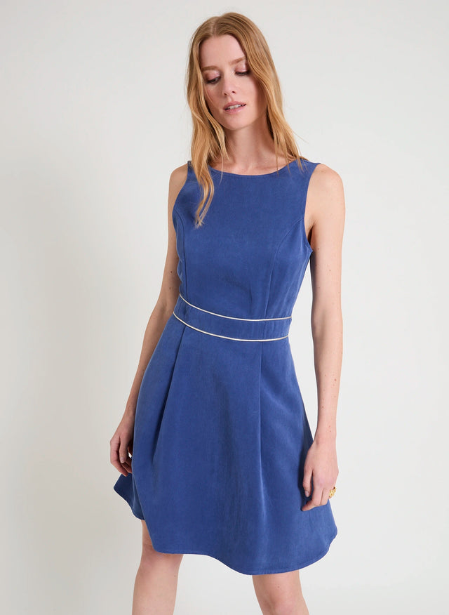 naf naf Robe Sibel Bleu Moyen