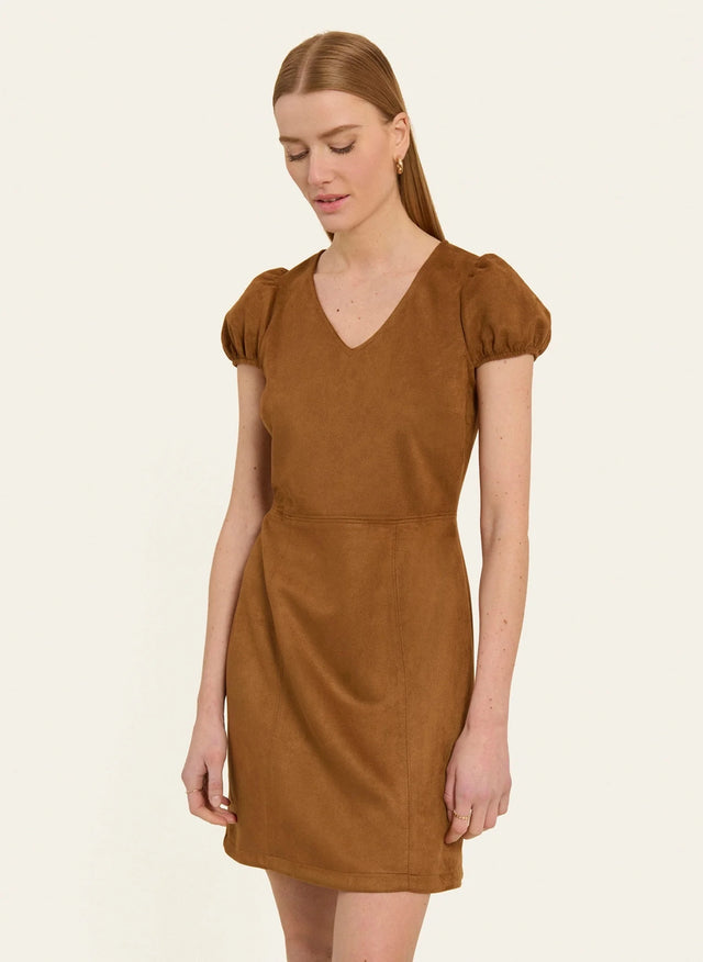 Naf Naf Robe Thelmy Camel