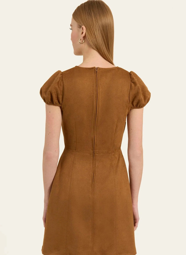 Naf Naf Robe Thelmy Camel