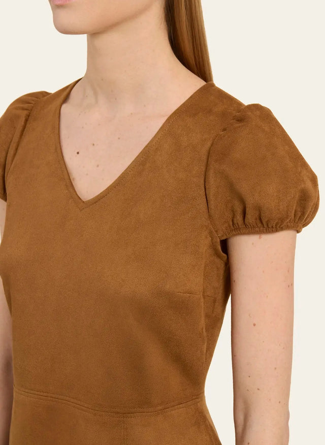 Naf Naf Robe Thelmy Camel