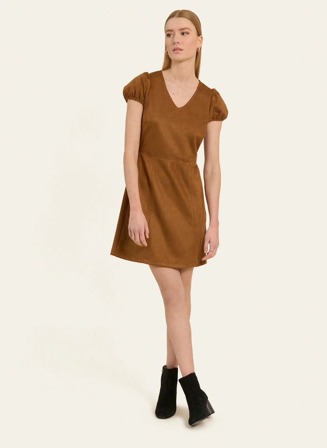 naf naf Robe Thelmy Camel