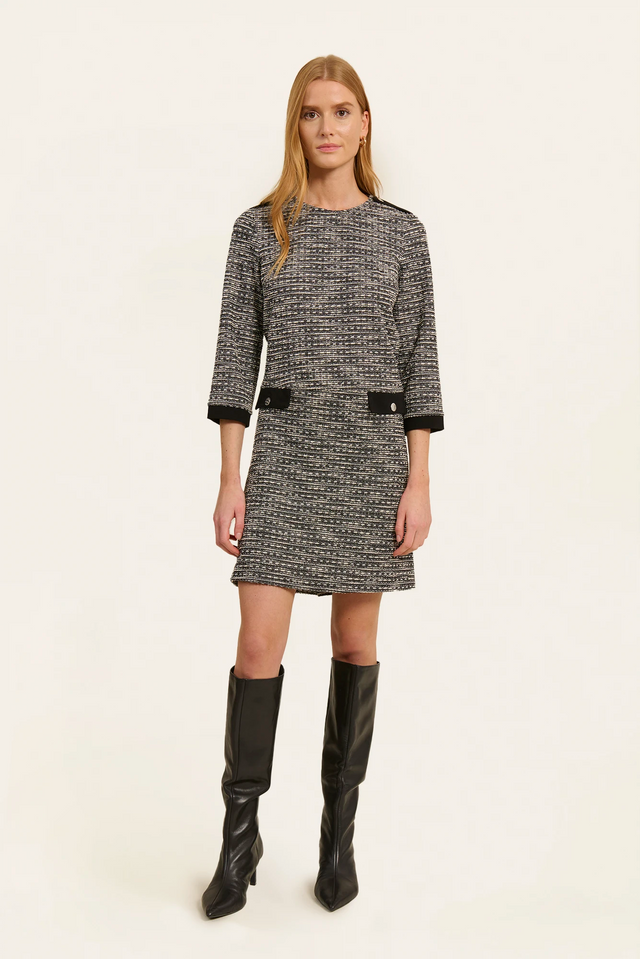 Naf Naf Robe Twigy Tweed