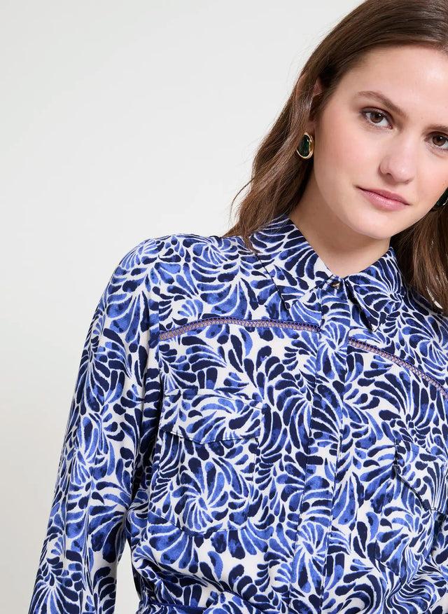 Naf Naf Robe Velina Imprime