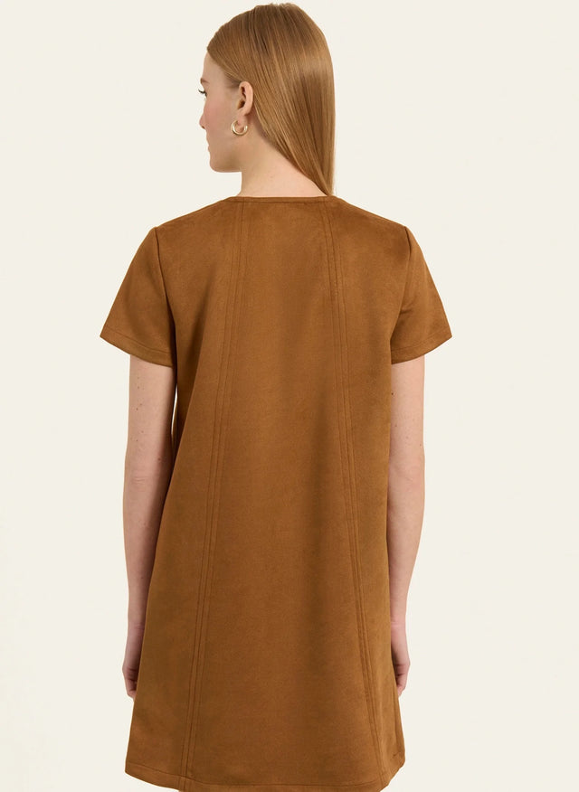 Naf Naf Robe Western Camel