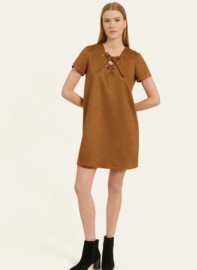 naf naf Robe Western Camel