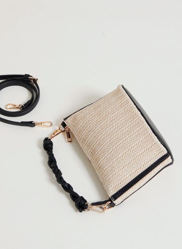 Naf Naf Sac Furtado Beige/Noir