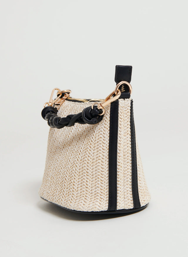 Naf Naf Sac Furtado Beige/Noir