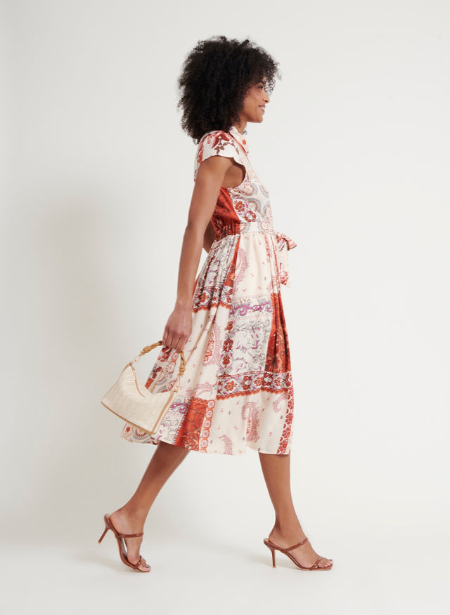 naf naf Sac Furtado Beige