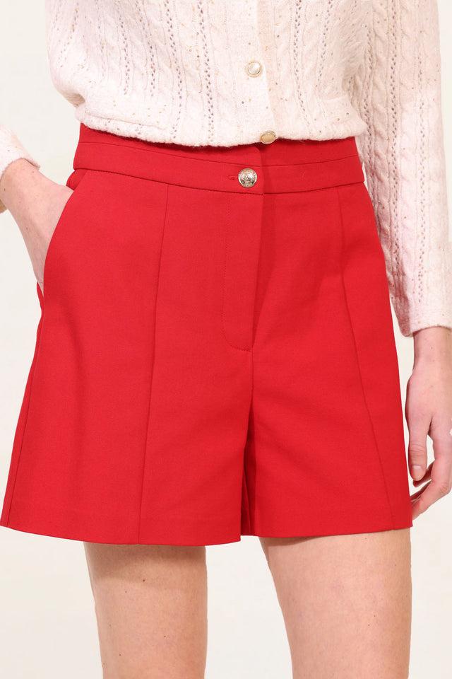 Naf Naf Short Ercilla Rouge Moulin