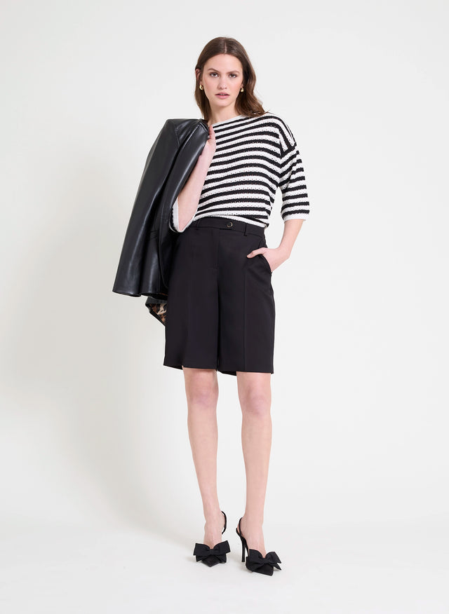 naf naf Short Florelia Noir