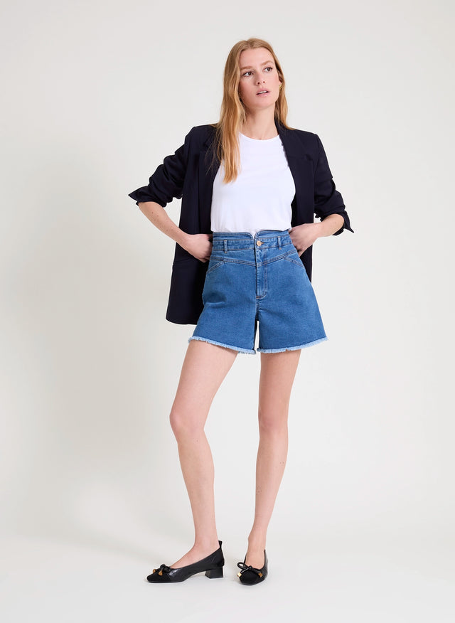 naf naf Short Garcia Stone