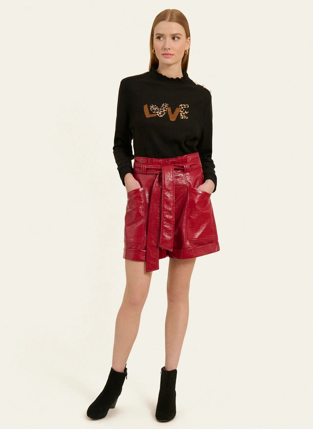 naf naf Short Juno Rouge