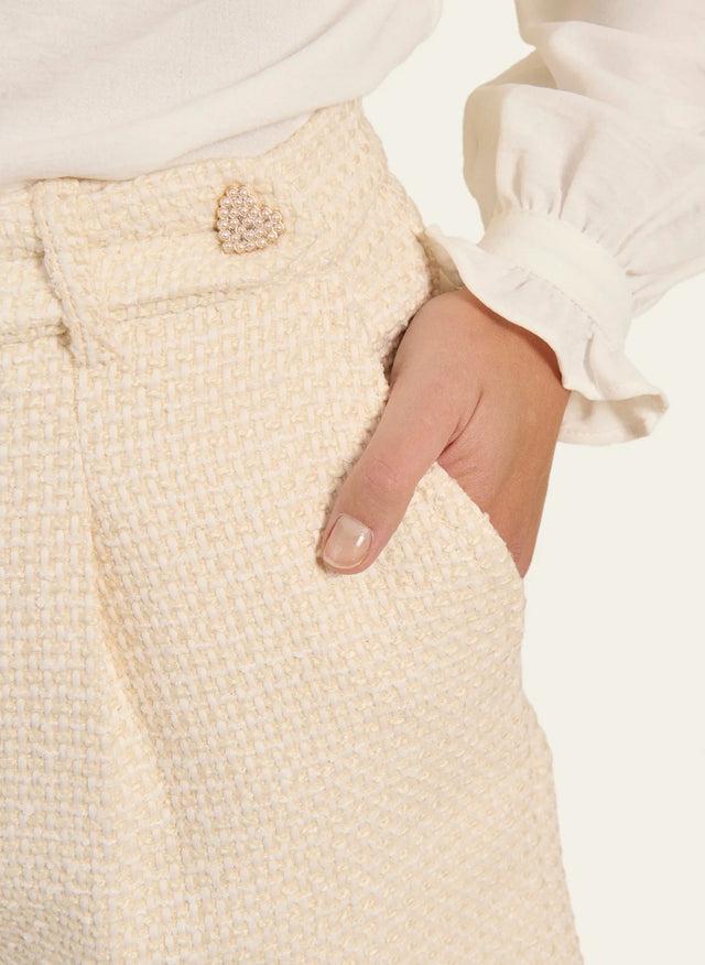 Naf Naf Short Lyra Ecru