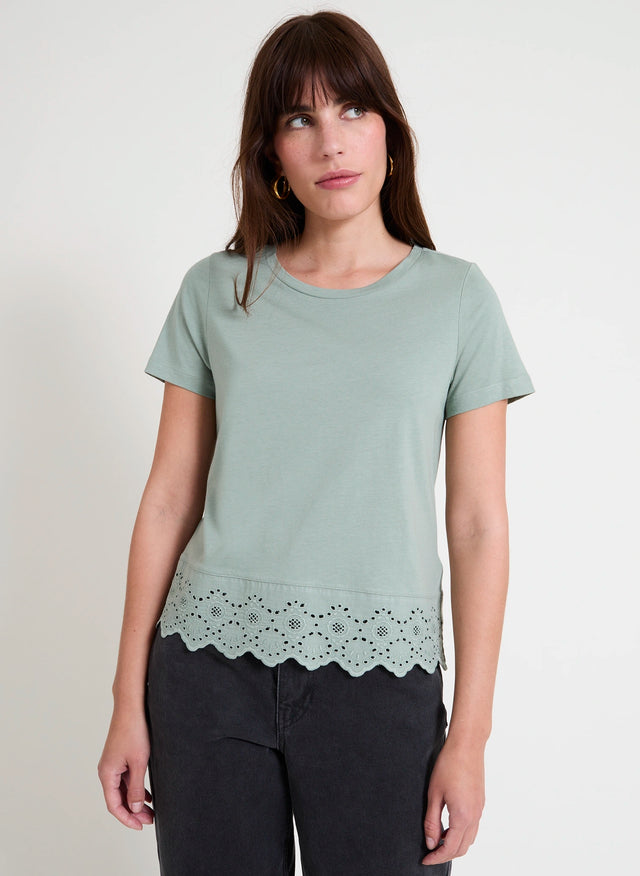 Naf Naf T-shirt Alex Light Kaki