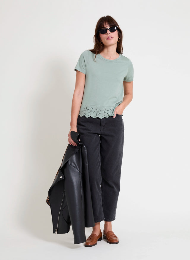 naf naf T-shirt Alex Light Kaki