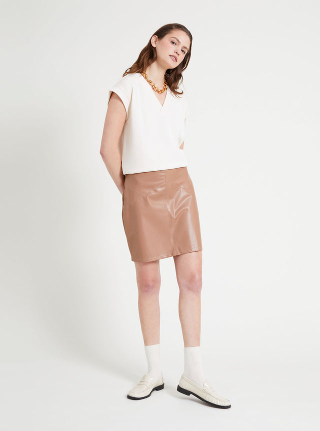 naf naf T-shirt Aline Ecru