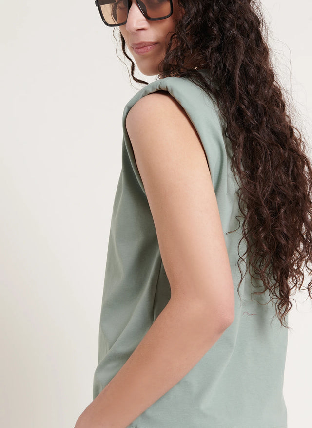 Naf Naf T-shirt Anisa Light Green