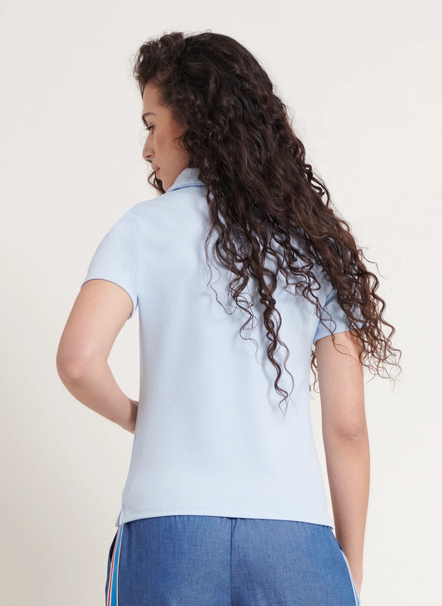 Naf Naf T-shirt Ceren Bleu