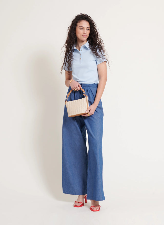 naf naf T-shirt Ceren Bleu