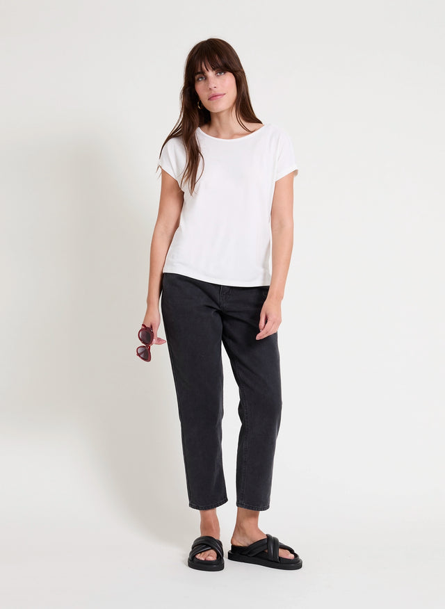 naf naf T-shirt Filo Ecru