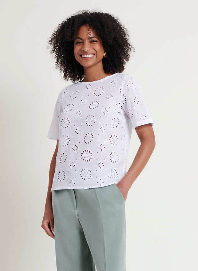 naf naf T-shirt Hanabie Blanc