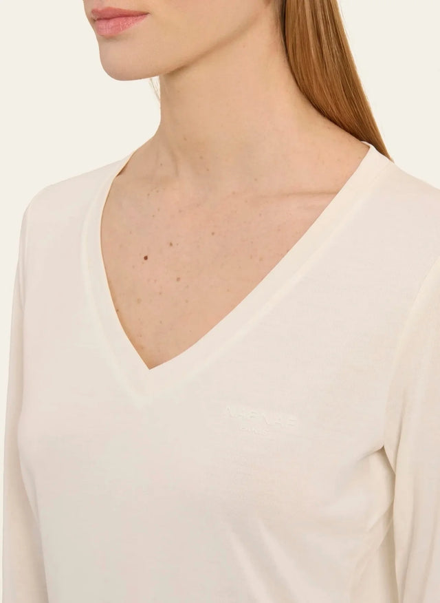 Naf Naf T-shirt Jale Ecru