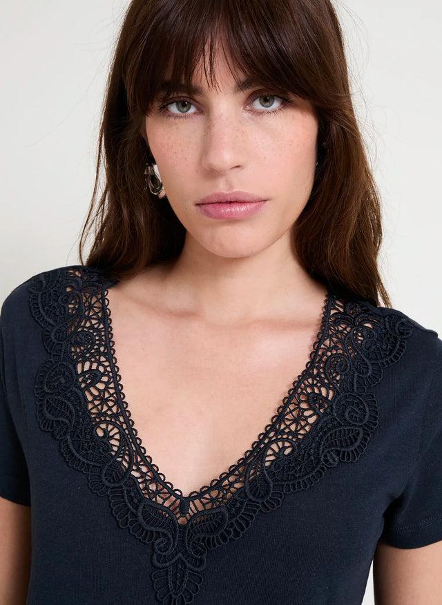 Naf Naf T-shirt Kora Noir