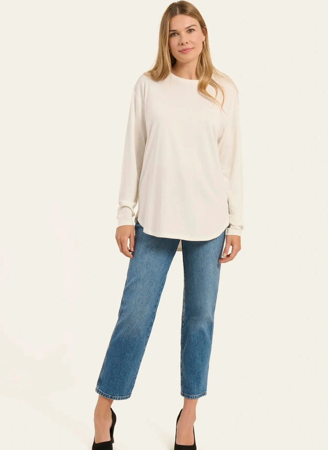 Naf Naf T-shirt Lale Ecru