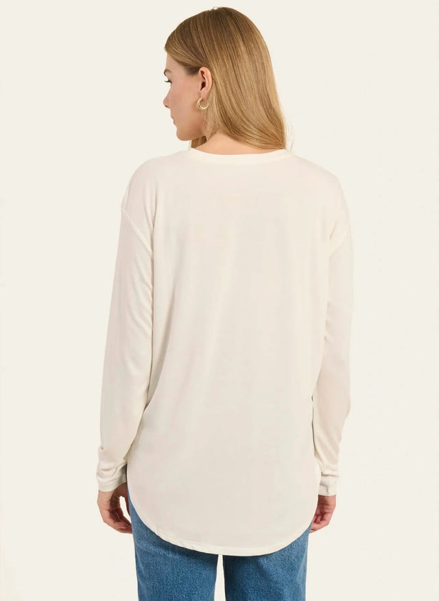 Naf Naf T-shirt Lale Ecru