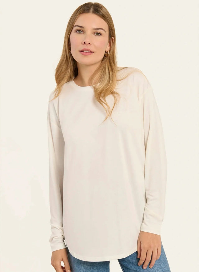 naf naf T-shirt Lale Ecru