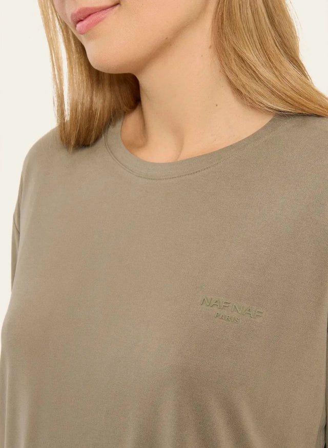 Naf Naf T-shirt Lale Kaki