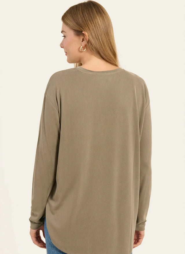 Naf Naf T-shirt Lale Kaki