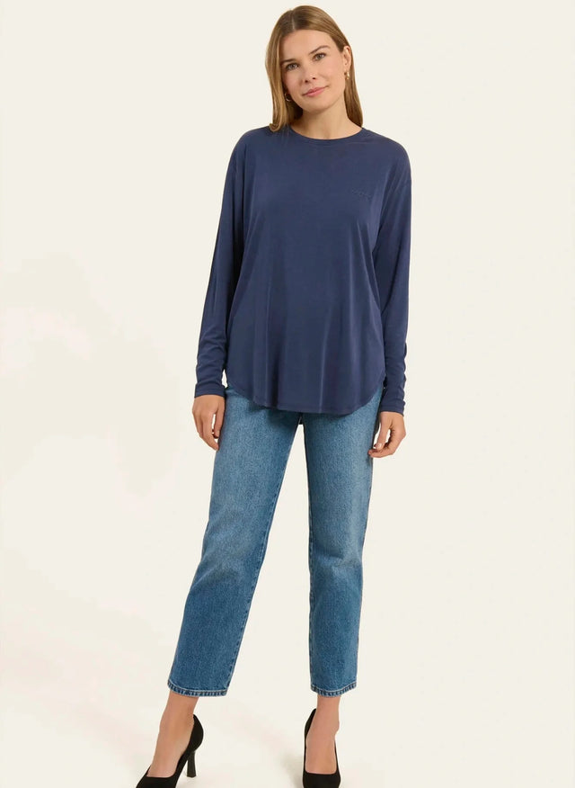 Naf Naf T-shirt Lale Marine