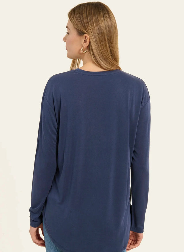 Naf Naf T-shirt Lale Marine