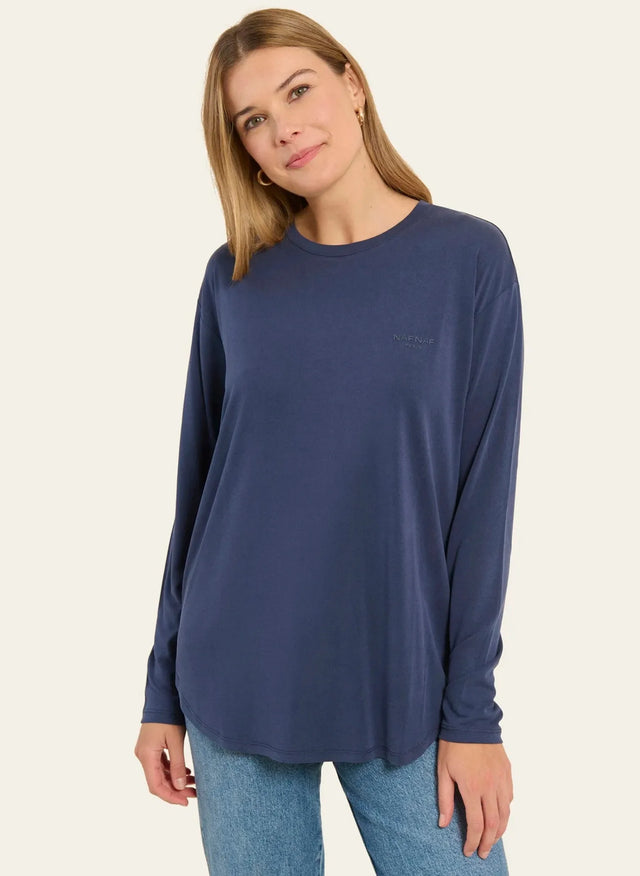 naf naf T-shirt Lale Marine