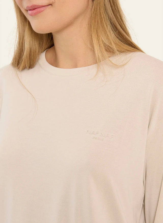 Naf Naf T-shirt Lale Sable
