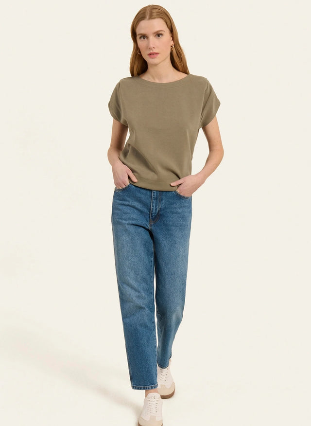 naf naf T-shirt Milo Kaki