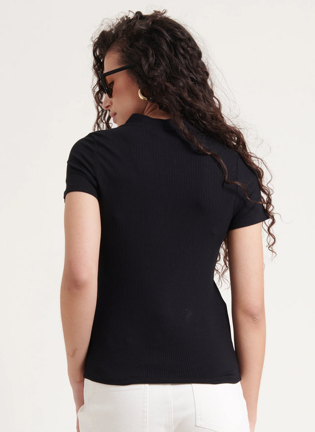 Naf Naf T-shirt Mirabel Noir