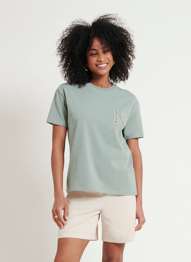 Naf Naf T-shirt Nar Light Kaki