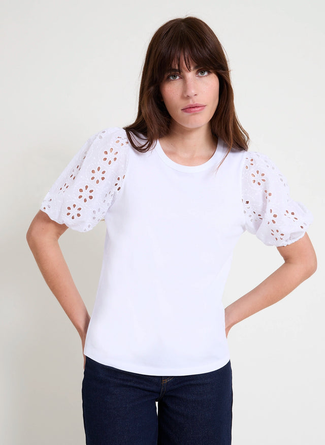 Naf Naf T-shirt Omeani Blanc