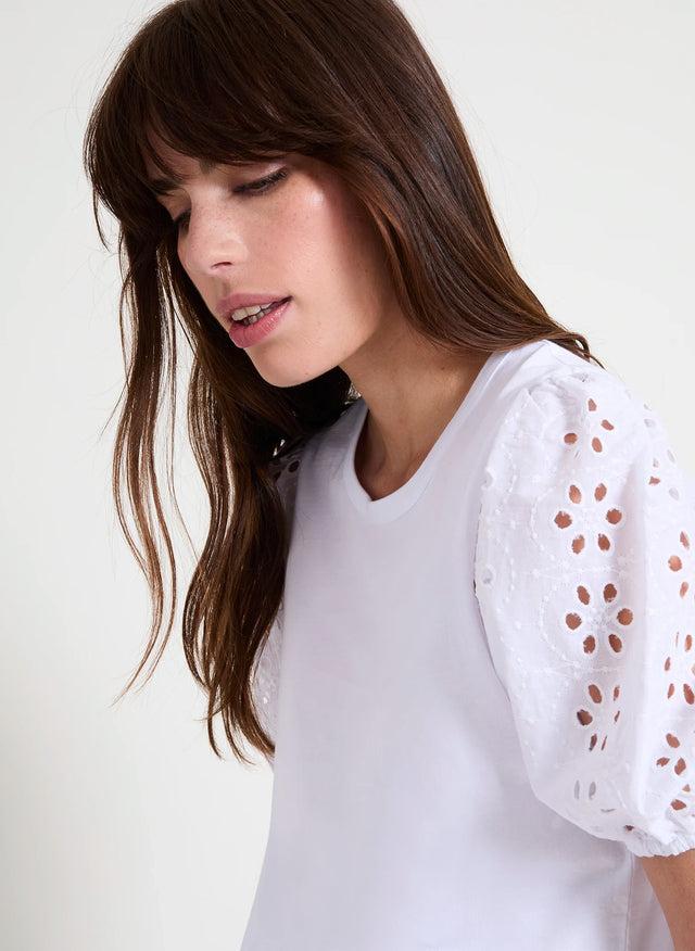 Naf Naf T-shirt Omeani Blanc