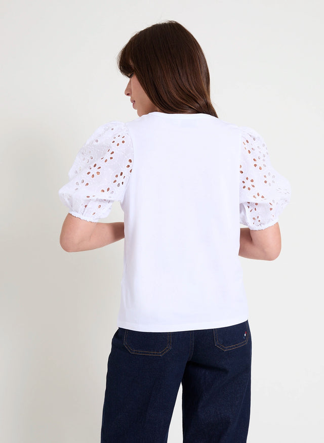 Naf Naf T-shirt Omeani Blanc