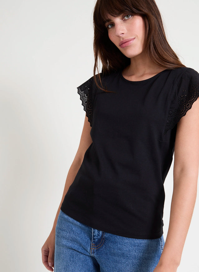 Naf Naf T-shirt Onara Noir