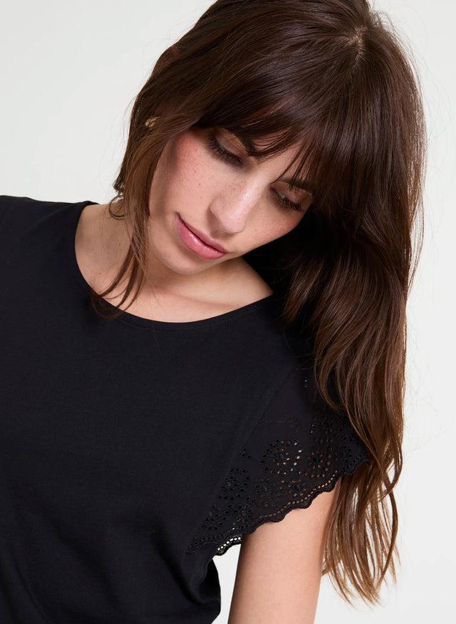 Naf Naf T-shirt Onara Noir