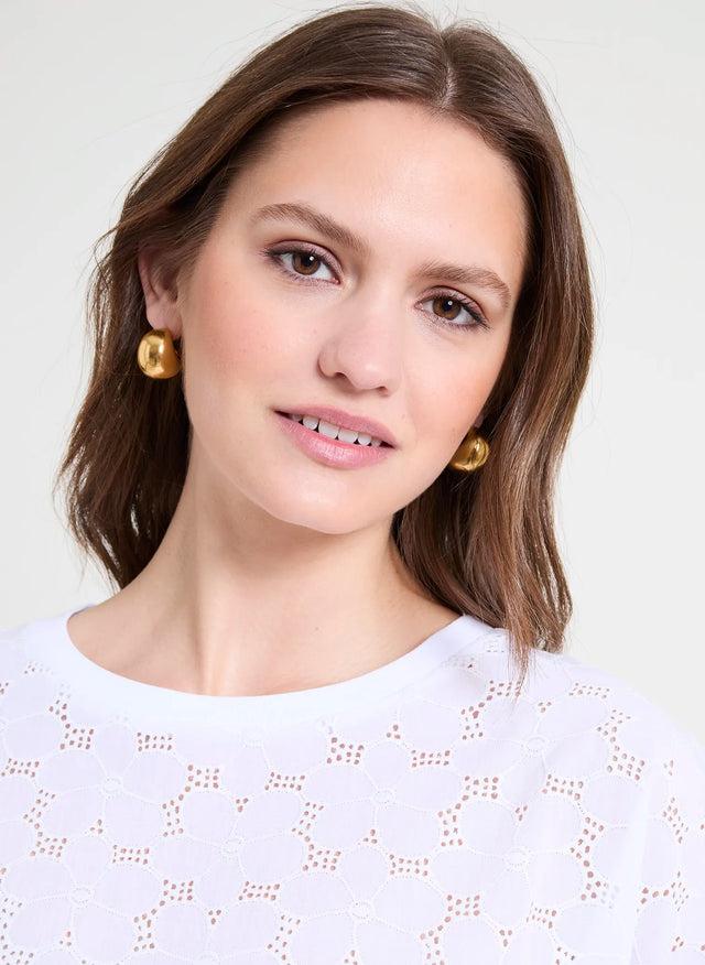 Naf Naf T-shirt Osue Blanc