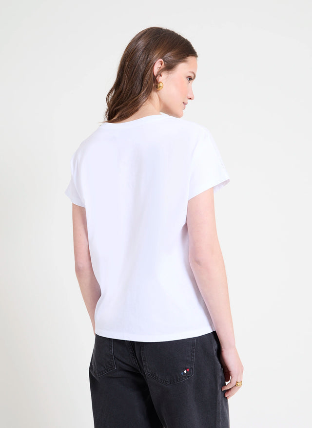 Naf Naf T-shirt Osue Blanc