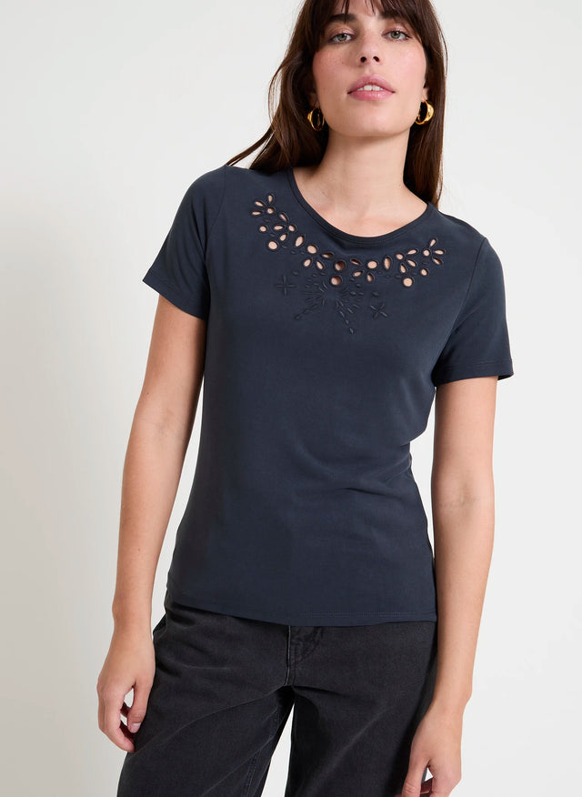 Naf Naf T-shirt Ourgent Noir