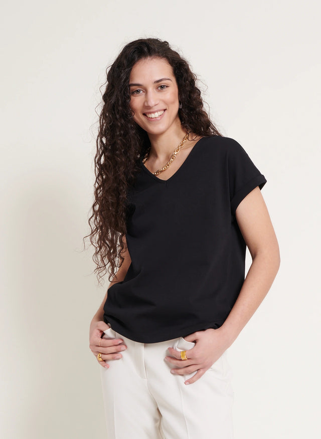 naf naf T-shirt Sacha Noir