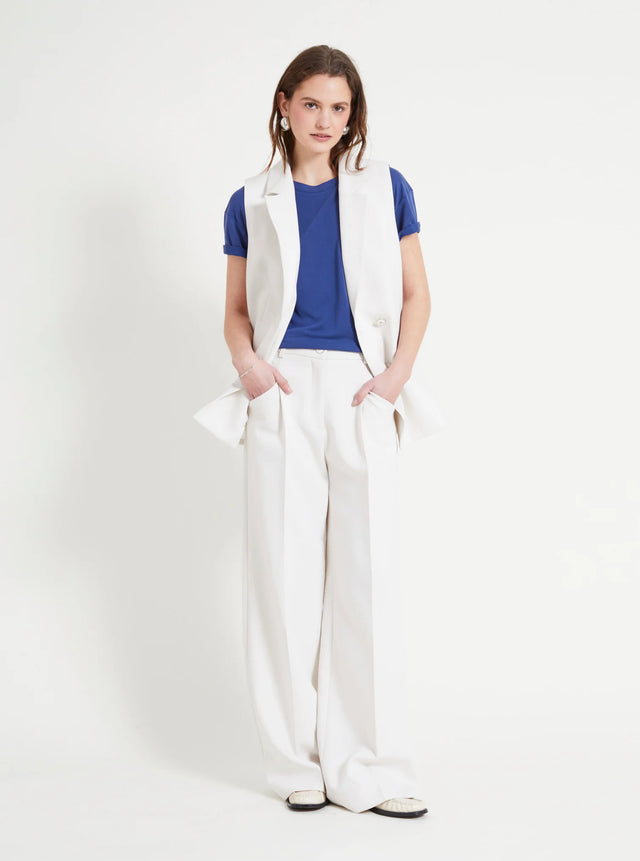 Naf Naf T-shirt Solena Bleu Moyen