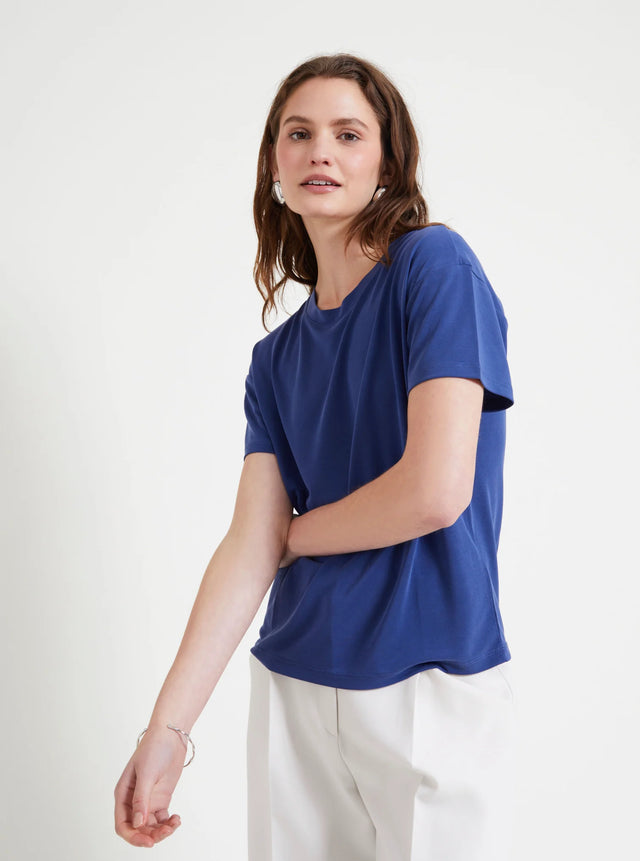 naf naf T-shirt Solena Bleu Moyen